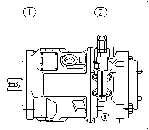 A AA10VSO 28 DFR /31R-PKC12K57 -SO420 — Zeichnung