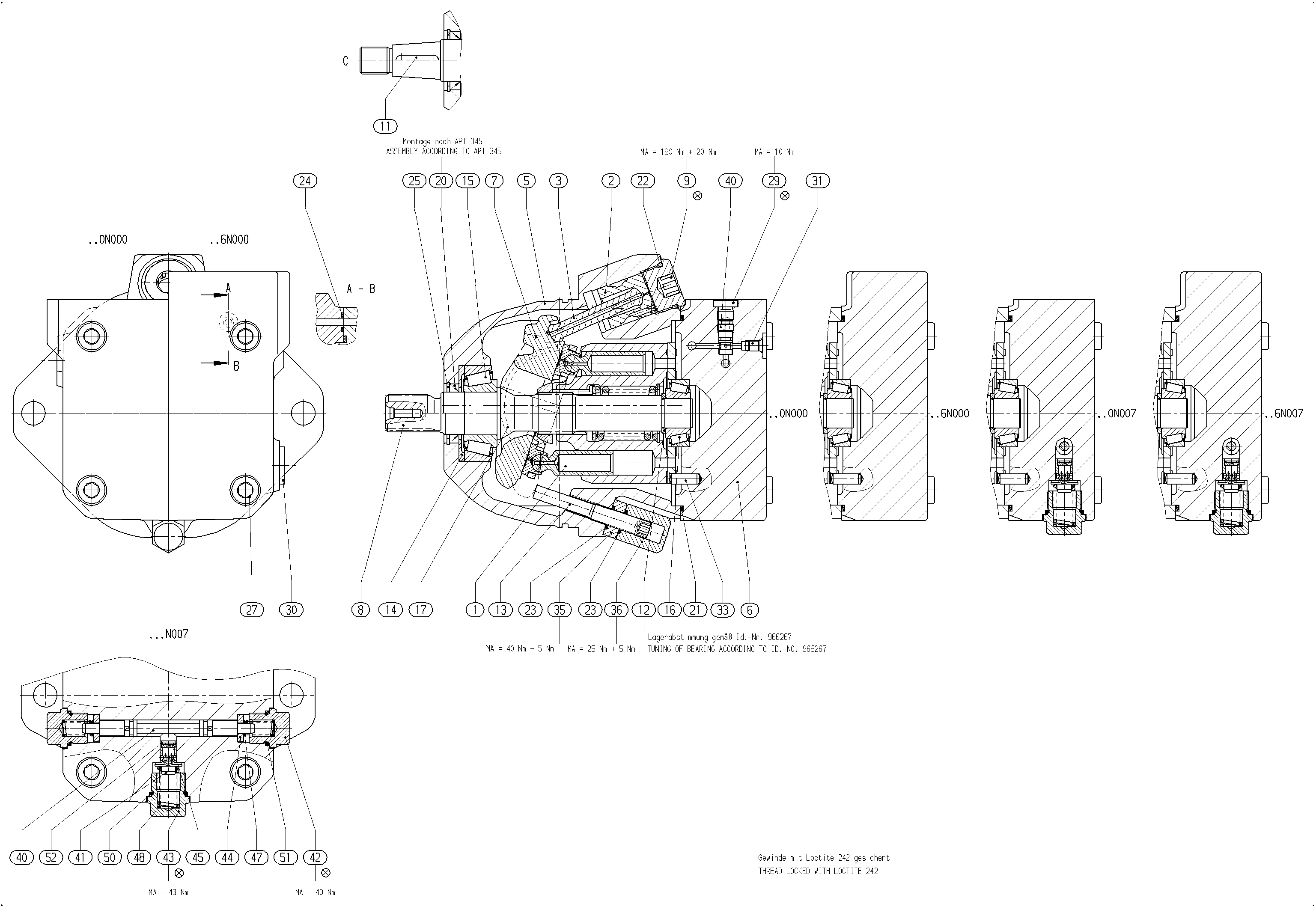 GA10VE28OV/52W1-VRF68N000 — Zeichnung