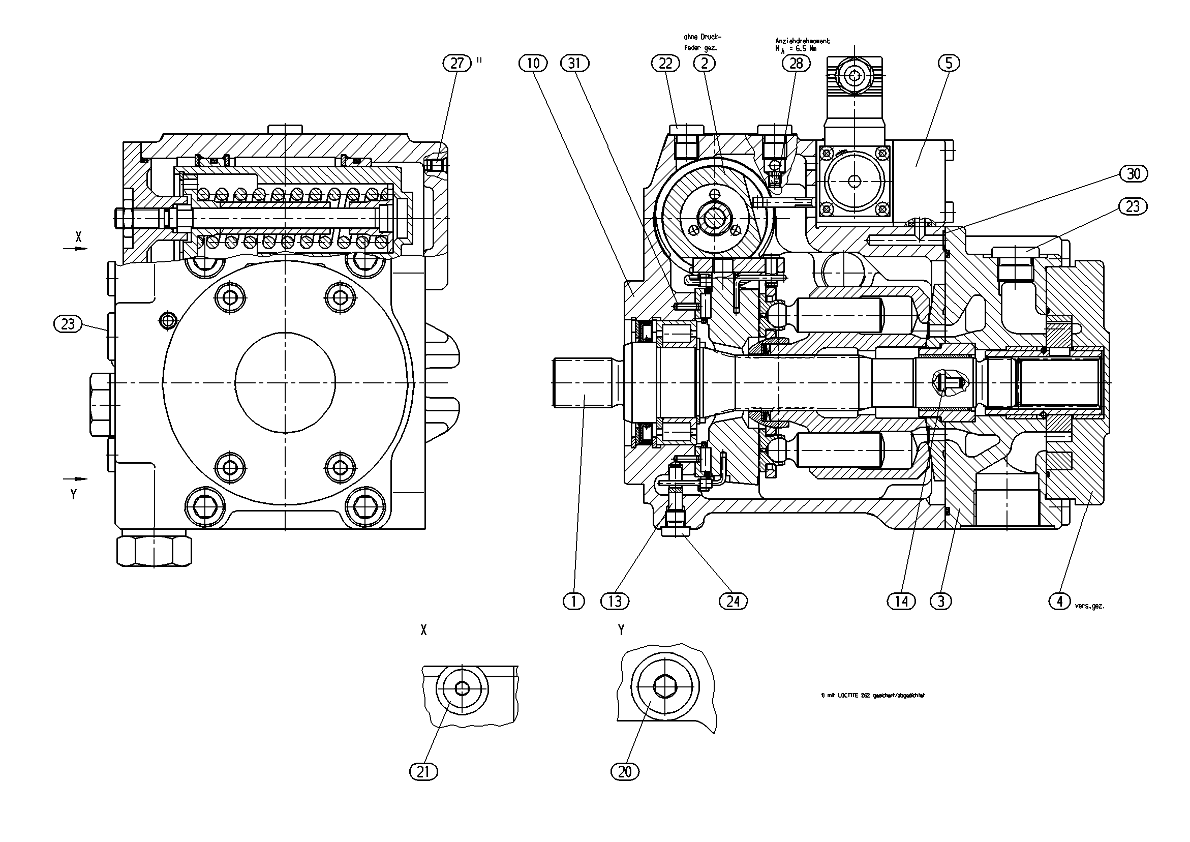 A11VG50EP21/12L-NSC10F002S — Zeichnung
