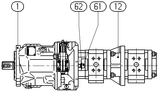 AA10VSO71DFR1/31R-VPA42X31 — Zeichnung