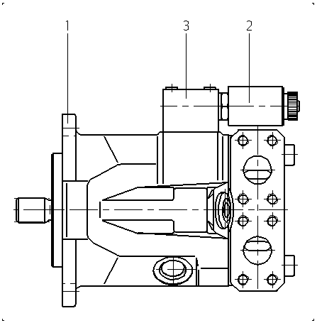 AAA10VM45EZ1/52W1-PRC60N000-SO687 — Zeichnung