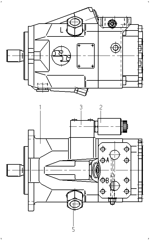AAA10VM45EZ1/50W1-PSC68B020-SO409 — Zeichnung
