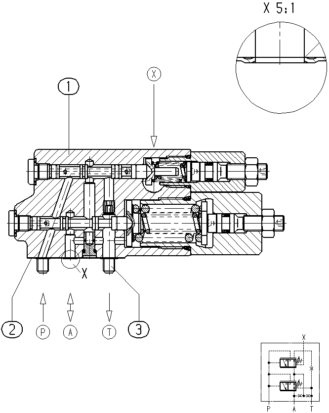 CONTROL VALVE — Zeichnung