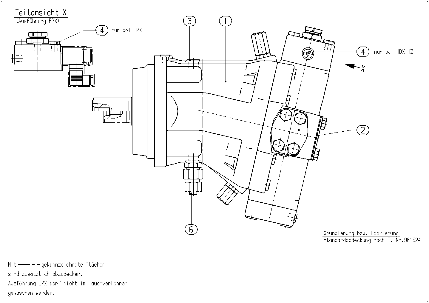 ALA6VM500HD3/63W2-PZH150B-SO110 — Zeichnung