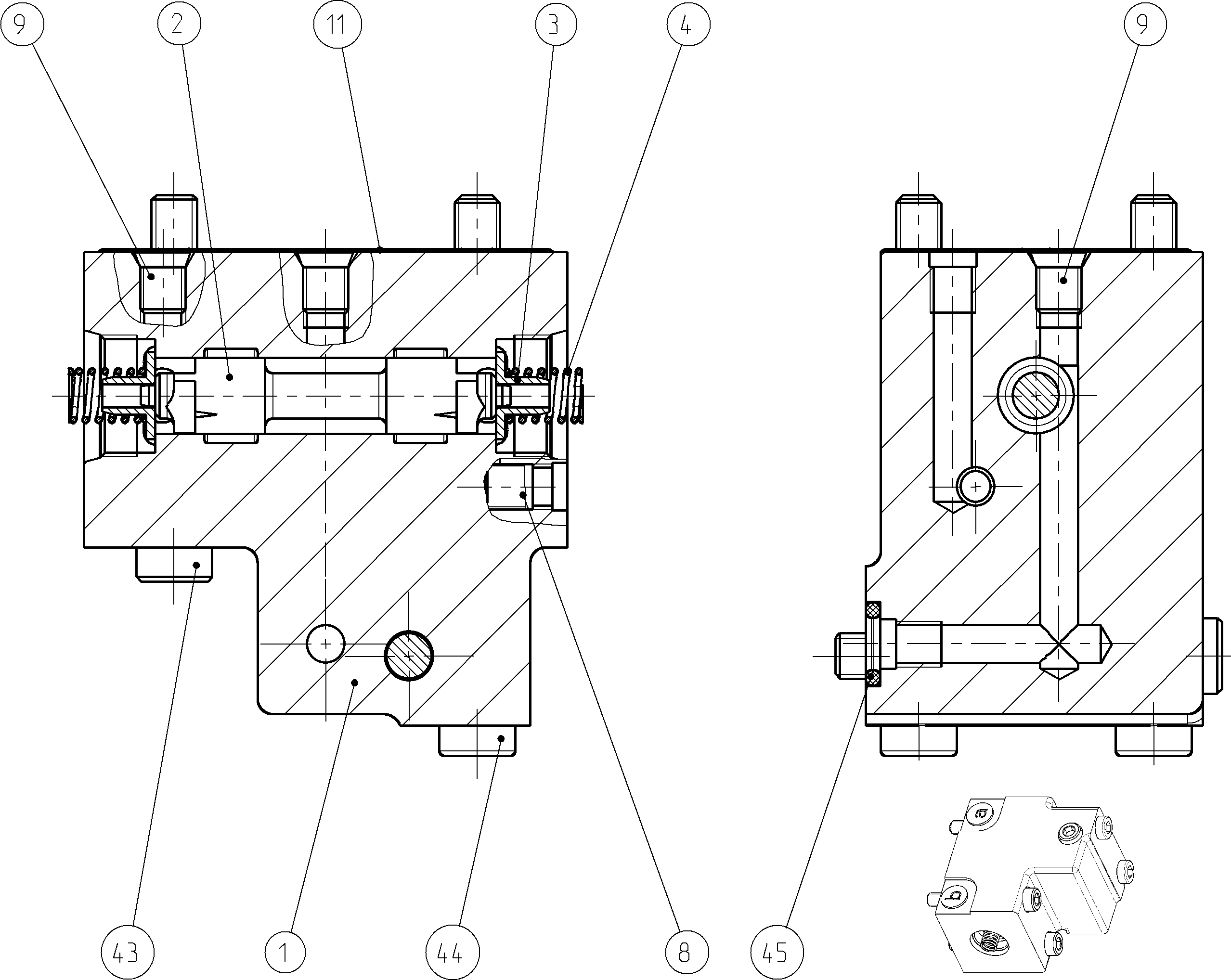 VALVE HOUSING — Zeichnung
