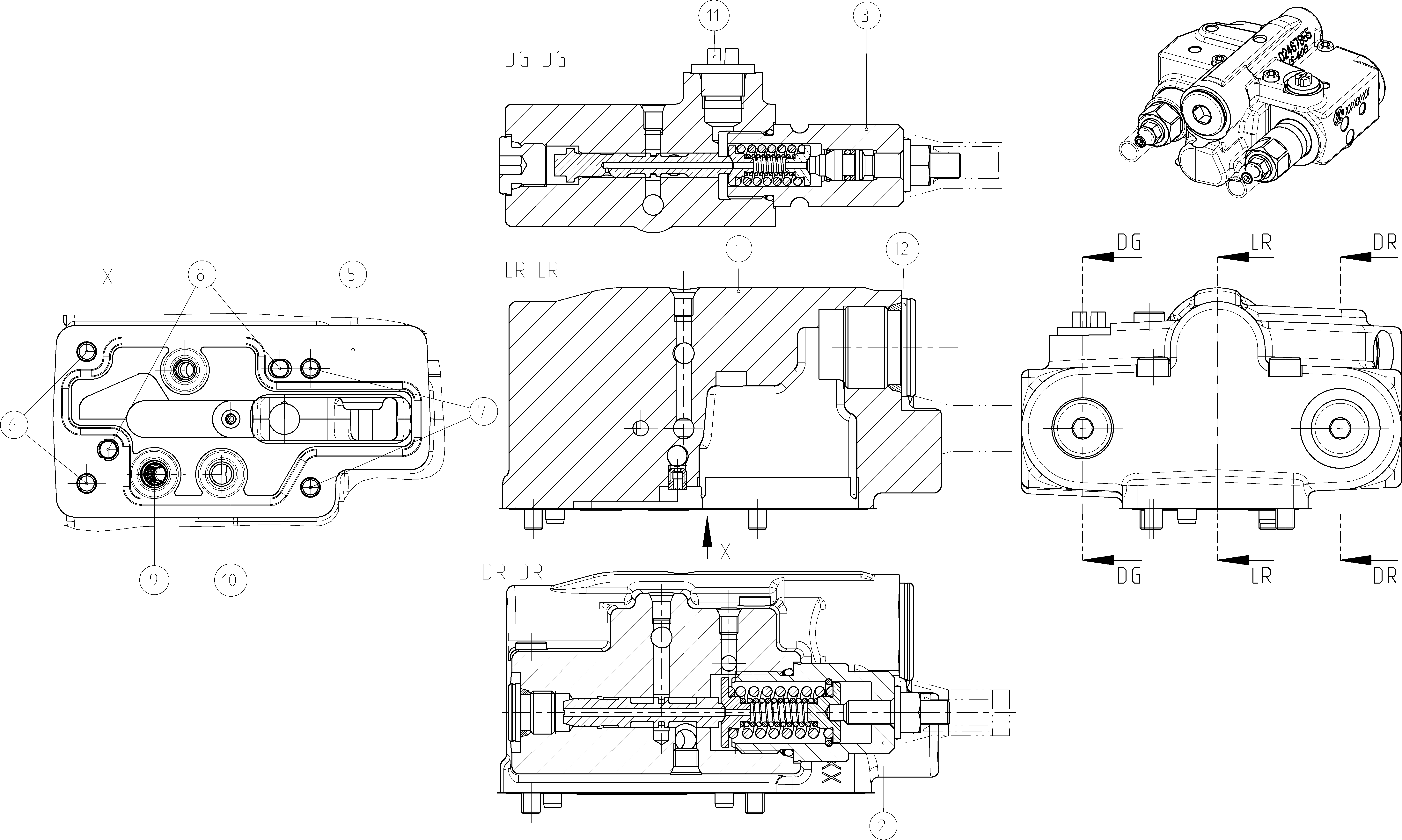 CONTROL VALVE — Zeichnung