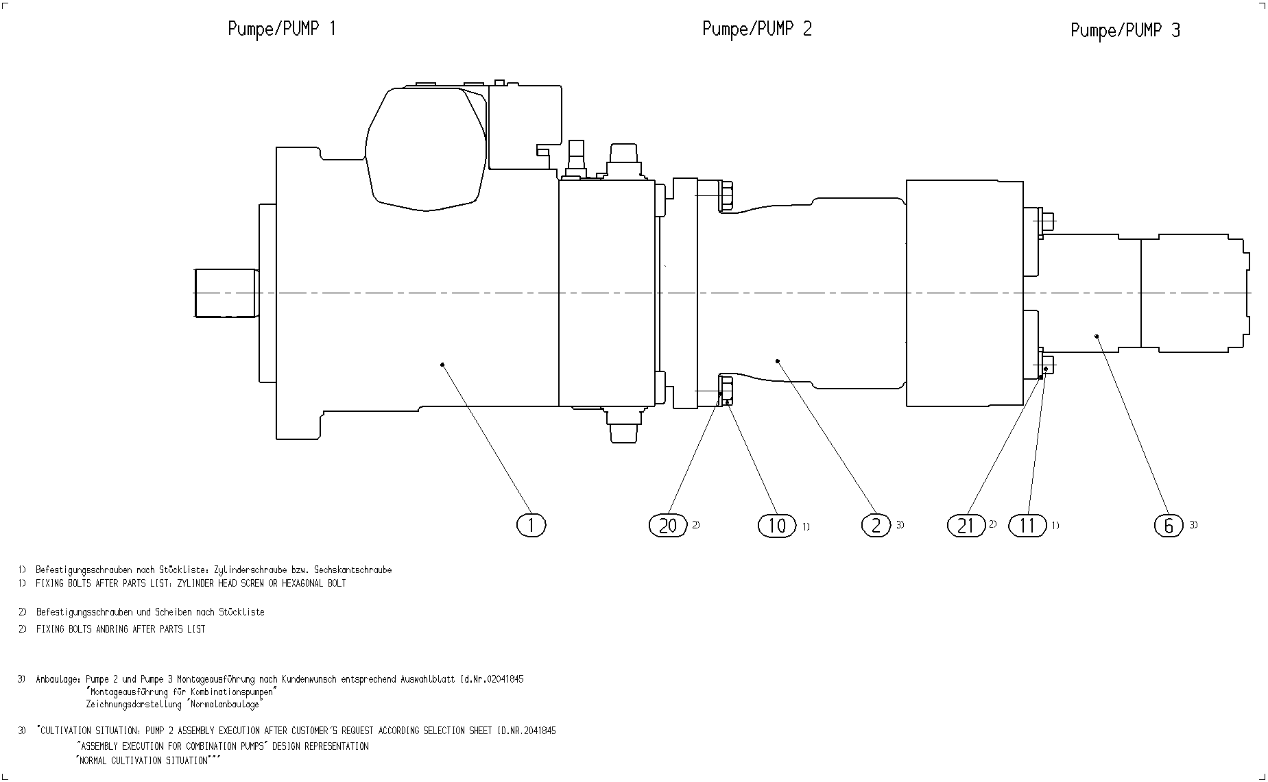 A4VG180HD3/32+A10VO71DFR1/31-K — Zeichnung