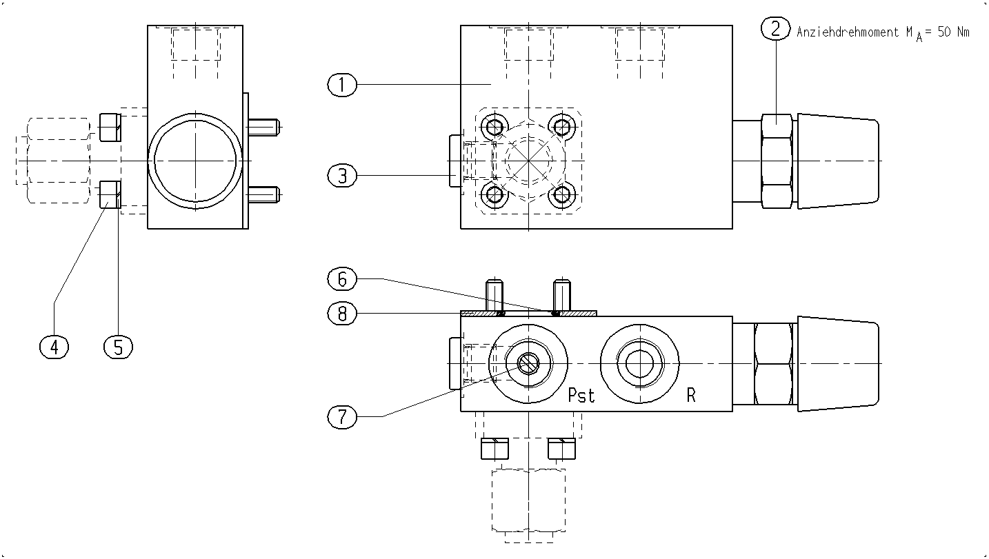 PRESSURE RELIEF VALVE — Zeichnung
