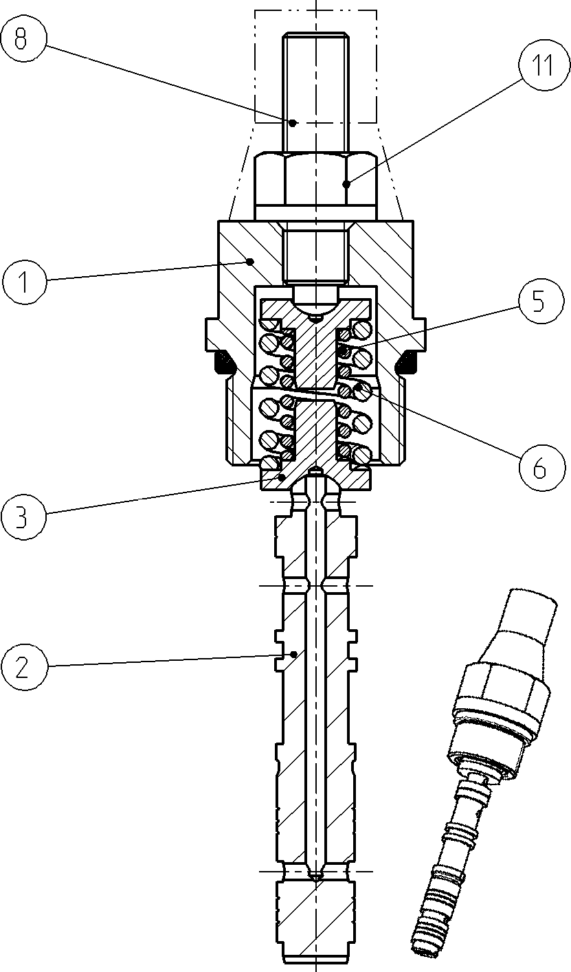 CONTROL ELEMENT — Zeichnung