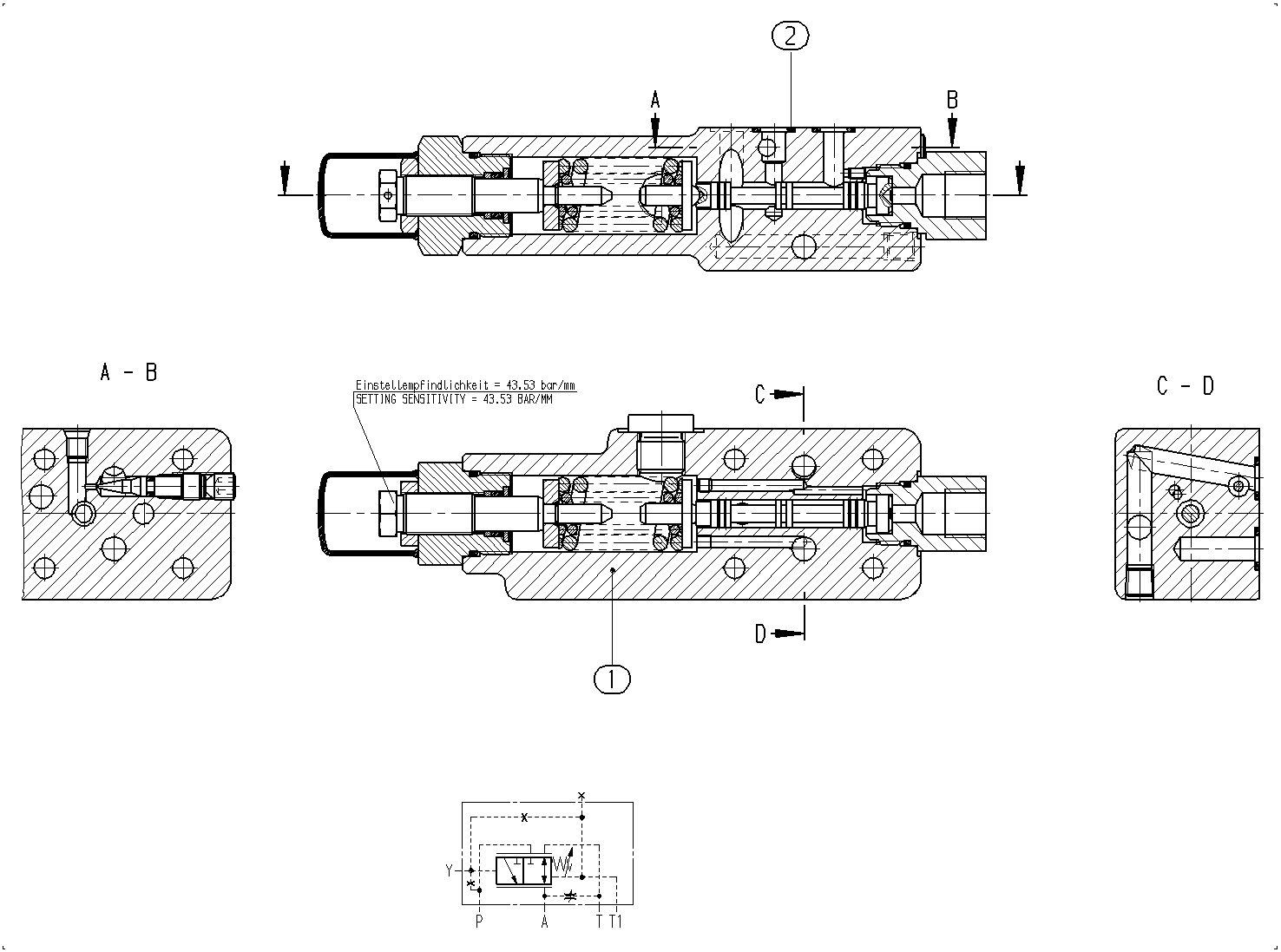 CONTROL VALVE — Zeichnung