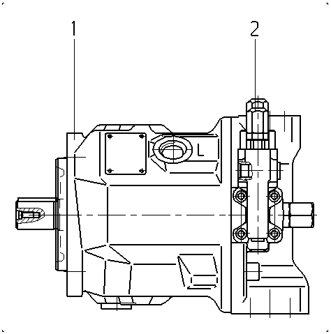 AEAA10VSO 71 DFR /31R-PKC62N00 — Zeichnung