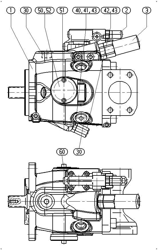 AA10VO63LR8DS/53R-VWC12N00BASIC — Zeichnung