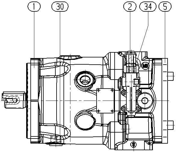 A A10VSO100 DRS /32R-VPB32U99 -S1439 — Zeichnung