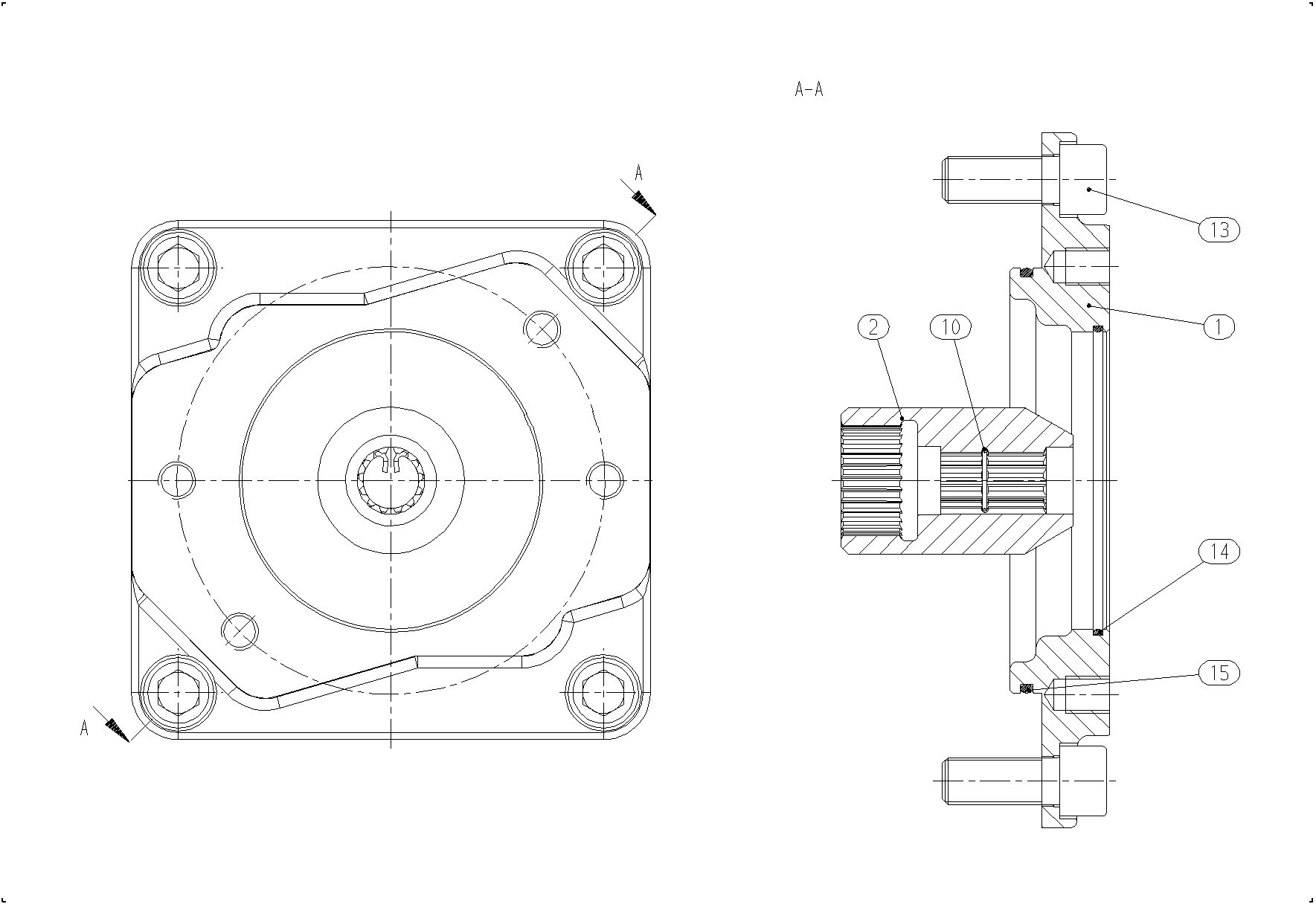 BELL HOUSING — Zeichnung