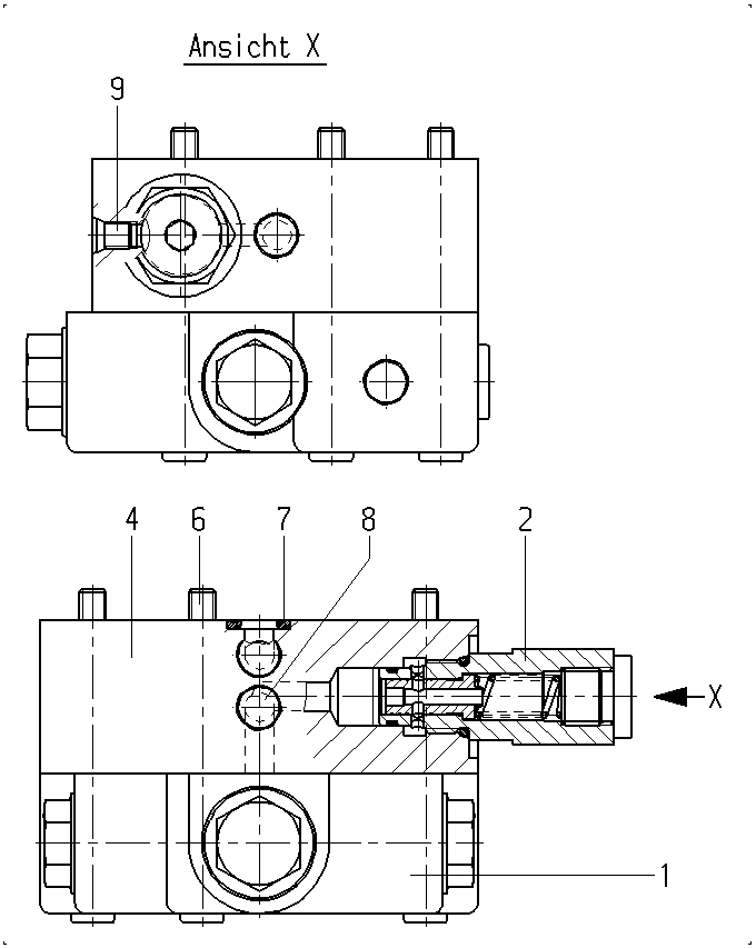 FLOW-CONTROL VALVE — Zeichnung