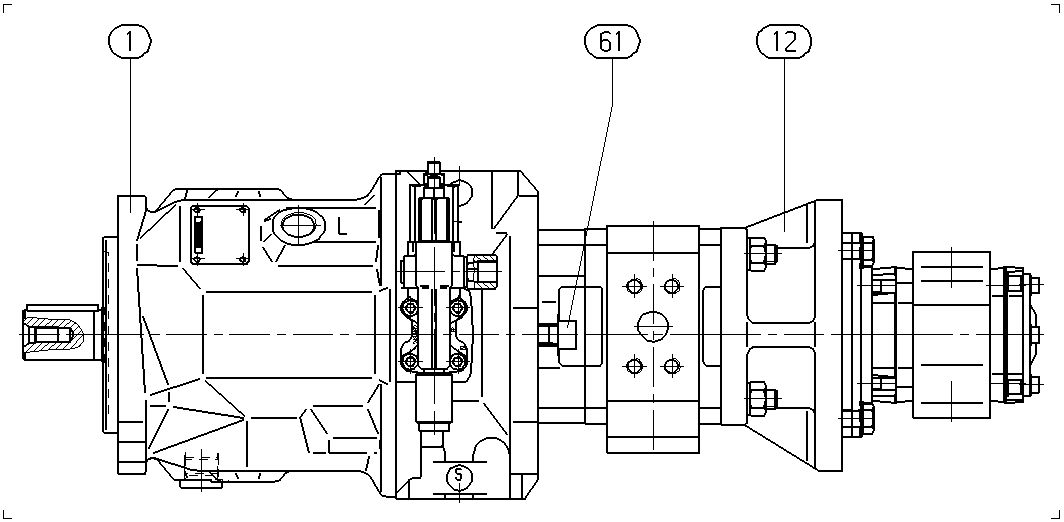 AA10VSO71DFR1/31R-VPA42H00-SO127 — Zeichnung