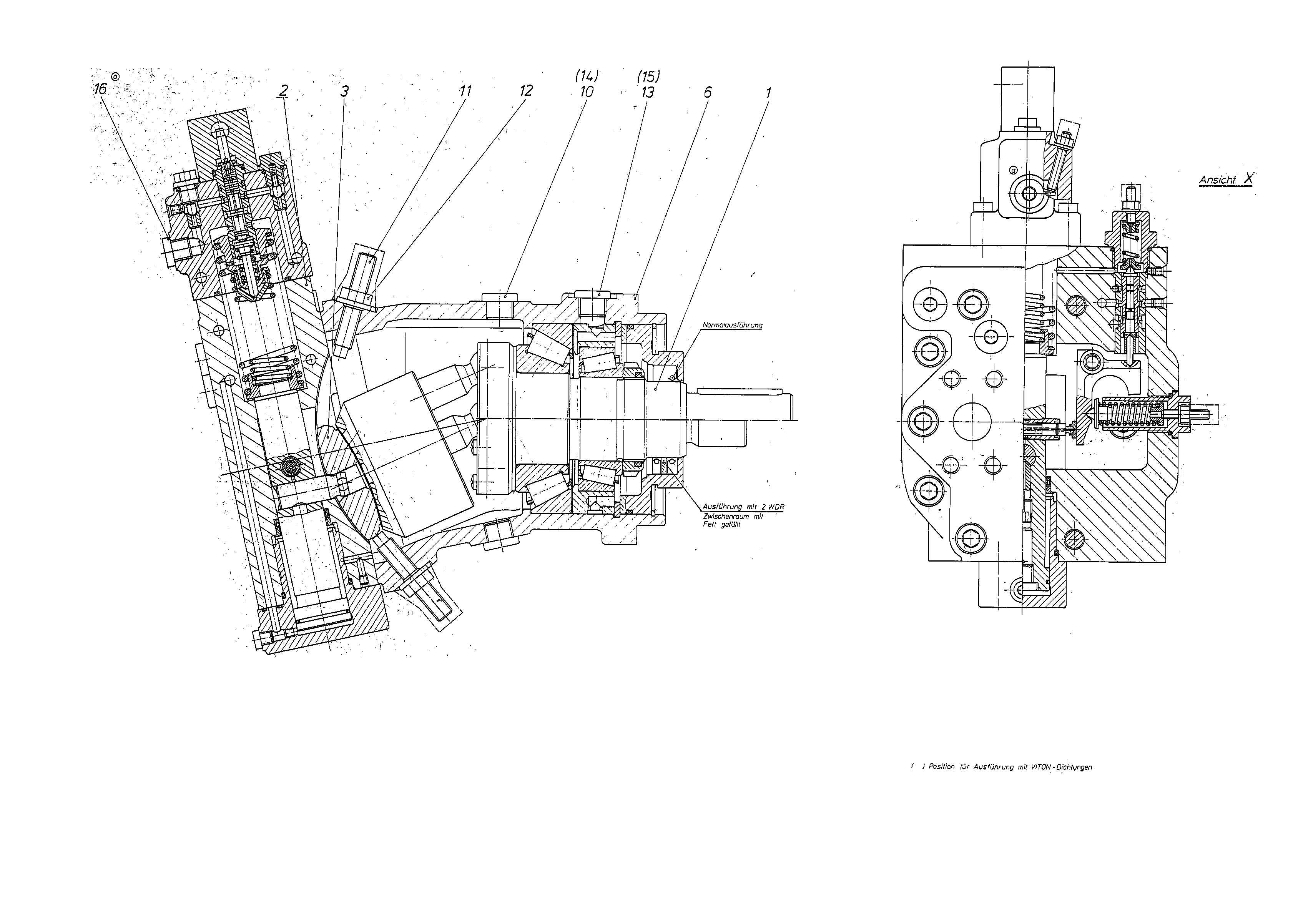 V-PUMPEA7V080LRDH/60L-DPB1*G* — Zeichnung