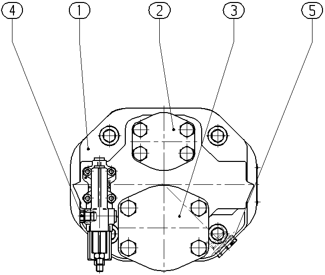 AP A10V O100 DFR1/31R-VSC43N00 -S2244 — Zeichnung