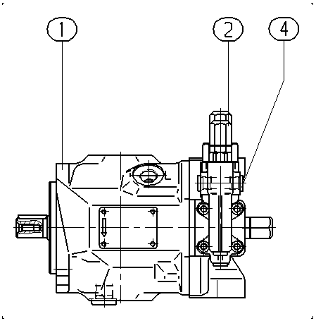 AA10VSO18DR/31R-PPC12N00-SO32 — Zeichnung