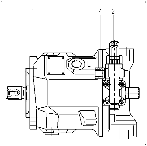 AXIAL-PISTON PUMP — Zeichnung
