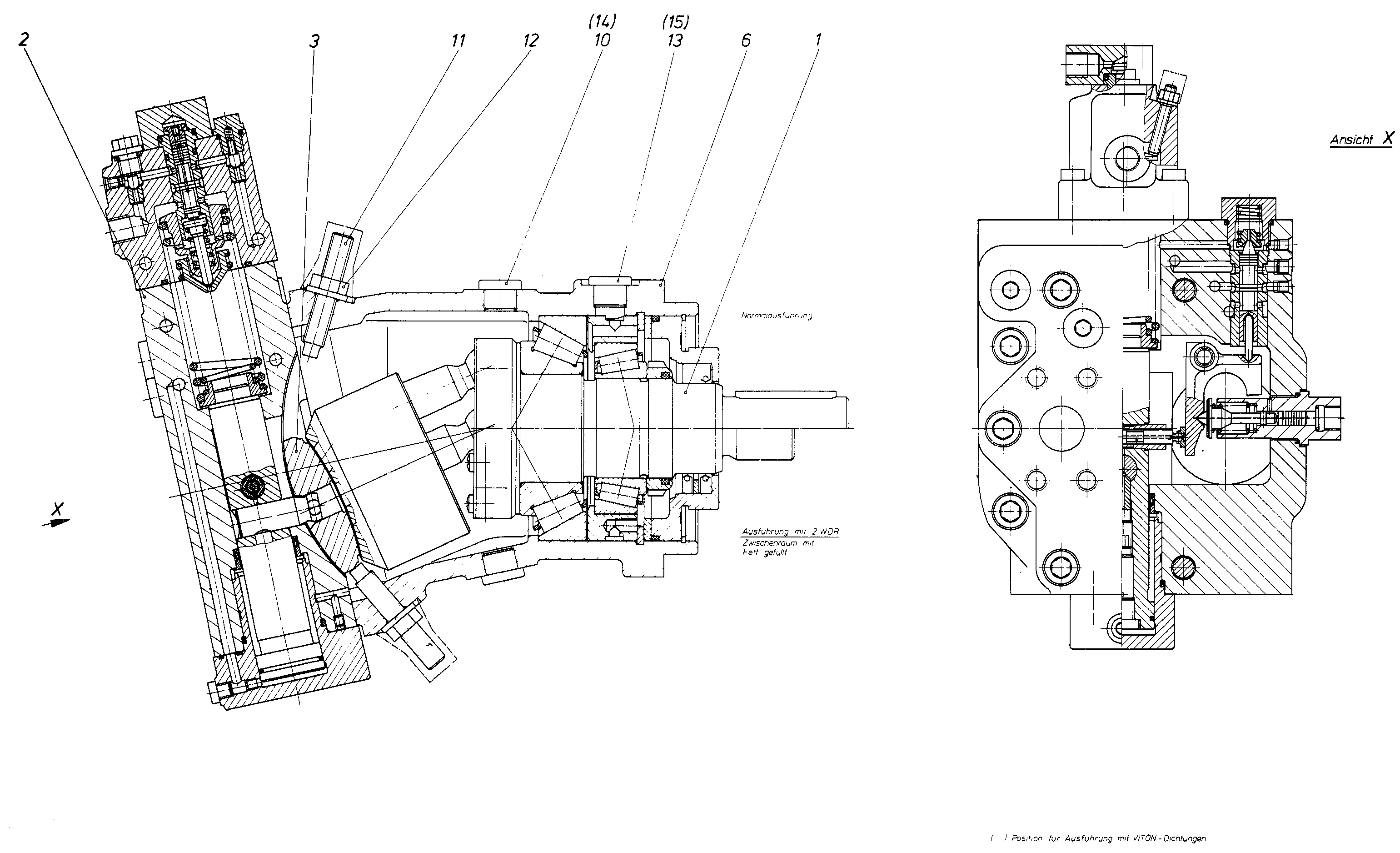 V-PUMPEA7V080LRH/60L-PZB1 — Zeichnung