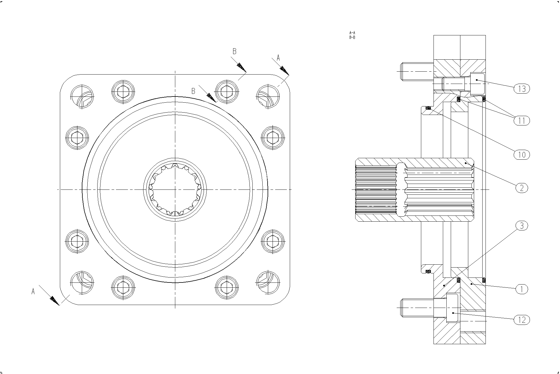 BELL HOUSING — Zeichnung