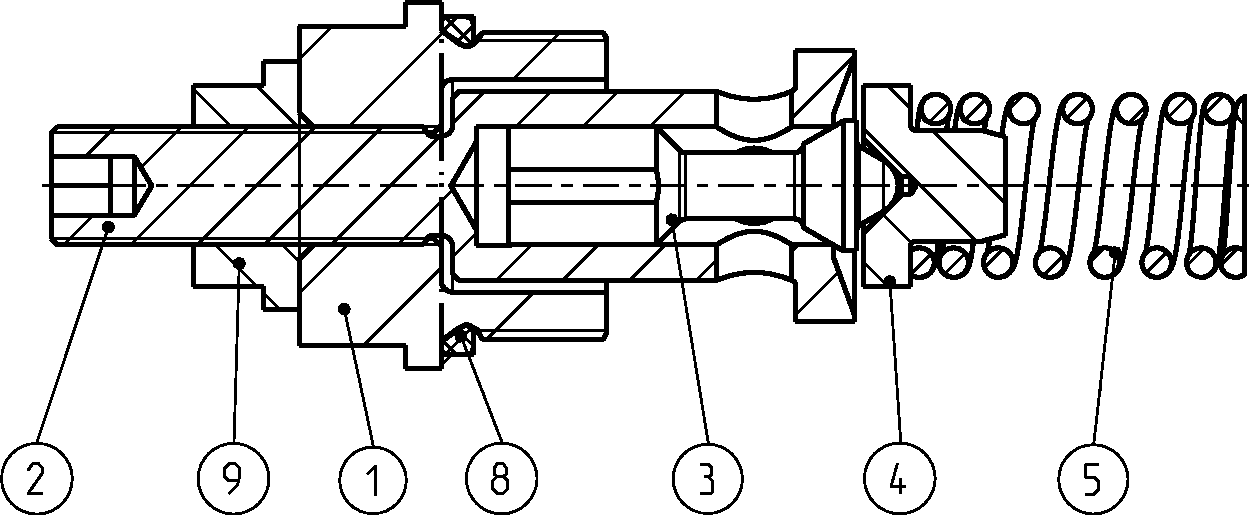 PRESSURE RELIEF VALVE — Zeichnung