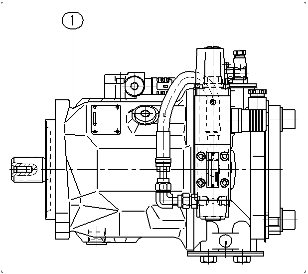 AL A10V O100 FE1 /31R-PSC12K07 -SO712 — Zeichnung
