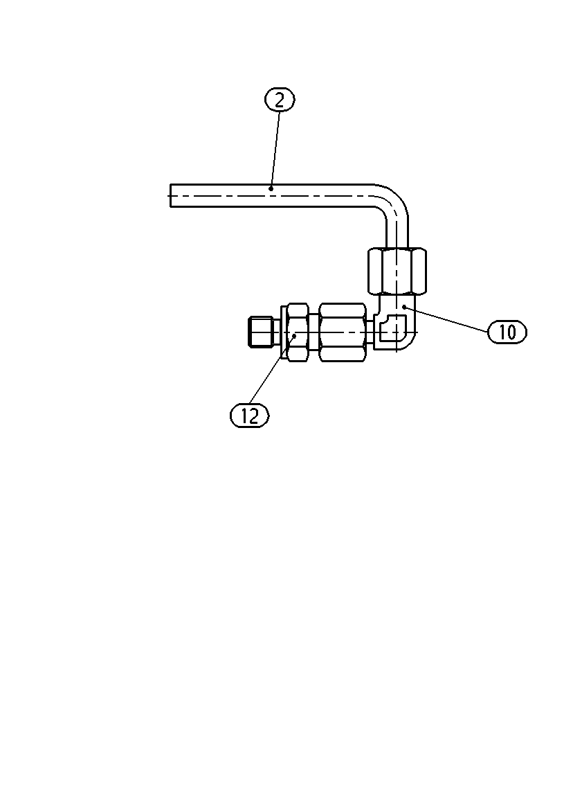 HYDRAULIC LINE — Zeichnung