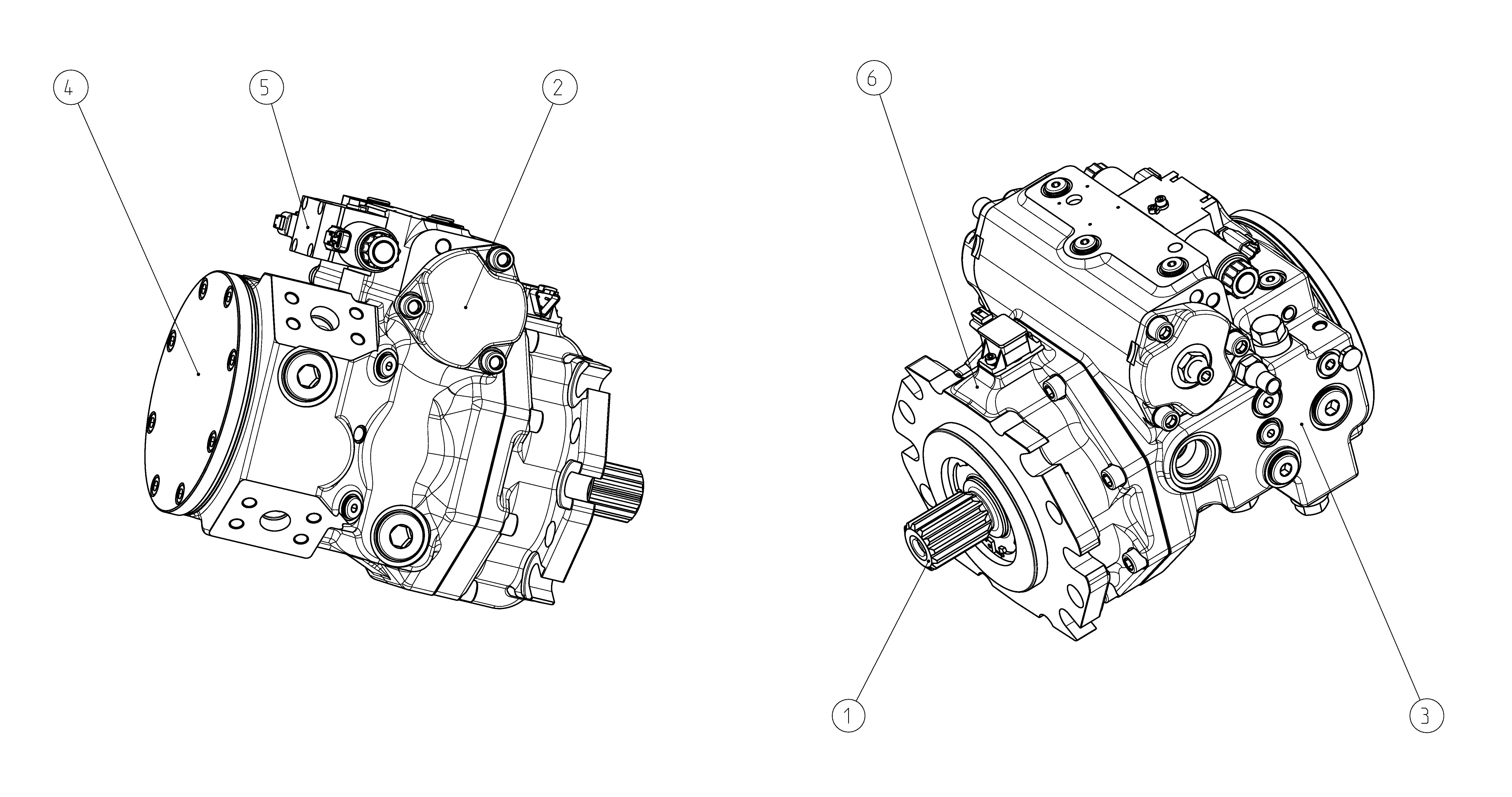 A4VG110EP2BPR00/40MLND6T11F0000AS00-0 — Zeichnung
