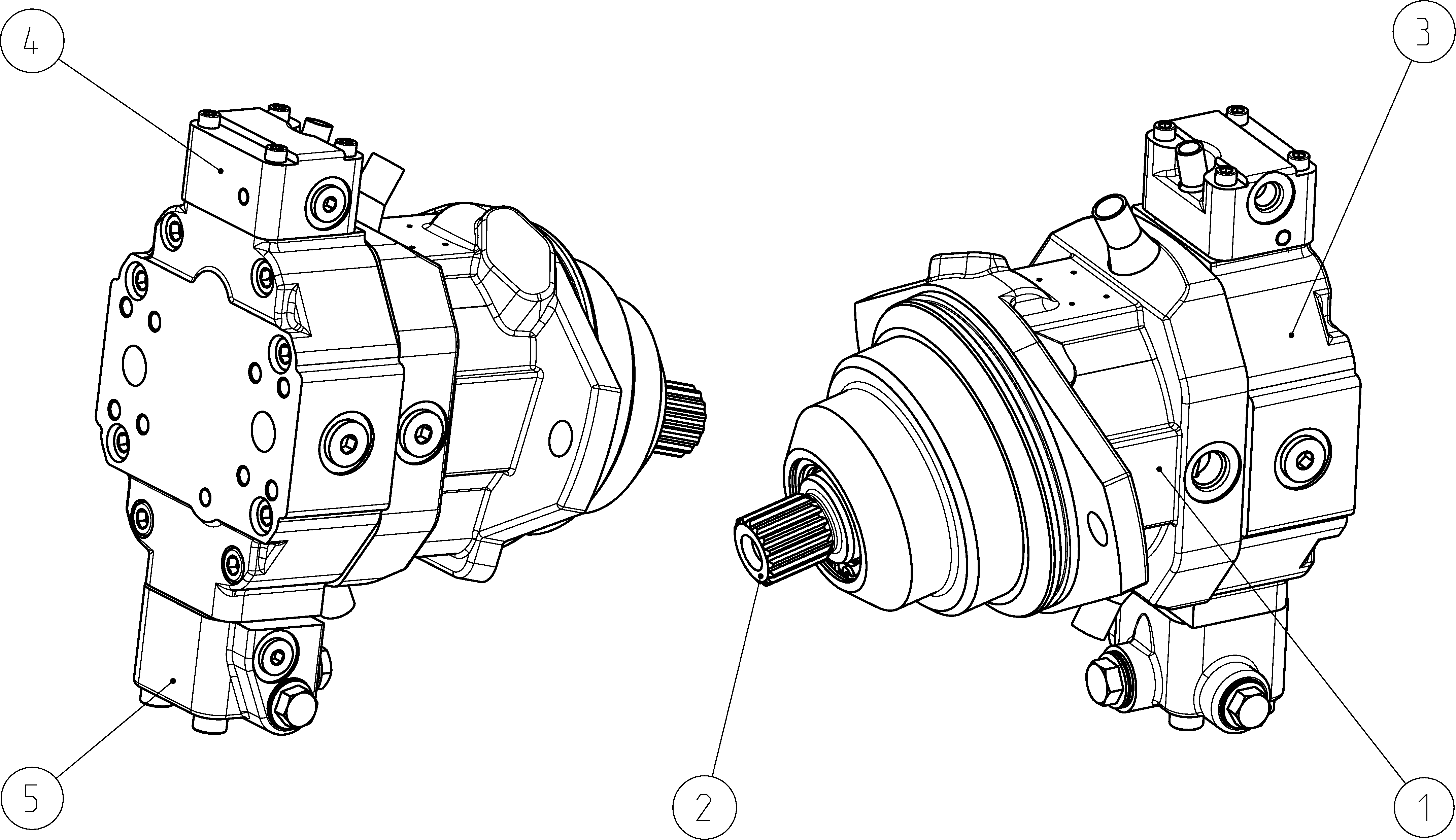 A6VE060HP5000001E/71AWV0P2Z81F0-0 — Zeichnung