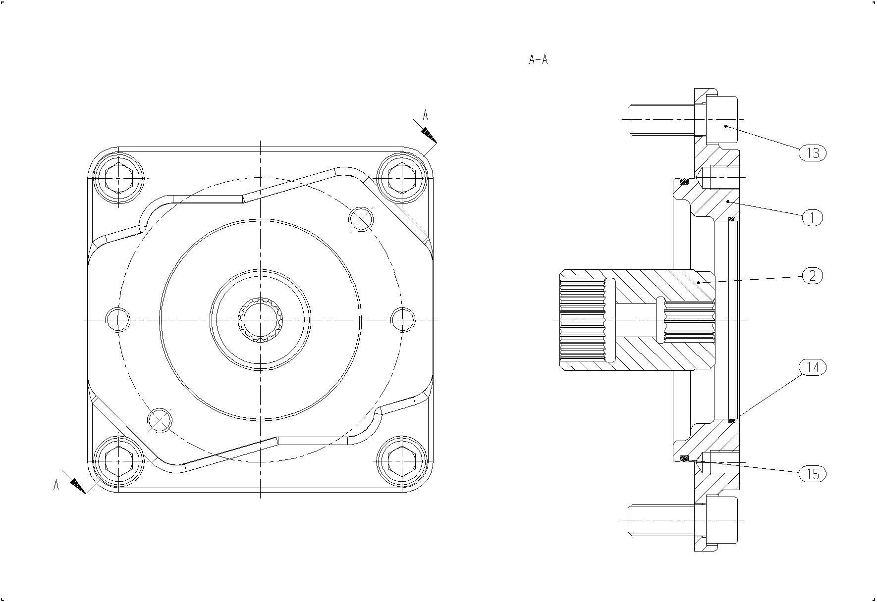 BELL HOUSING — Zeichnung