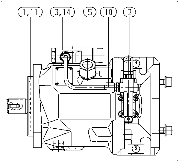 AA10VO71DFLR1/31R-PSC12K07 — Zeichnung