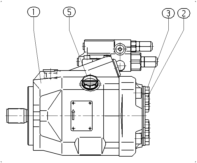 ALA10VO45DRG/52L-VSC11N00-S1171 — Zeichnung