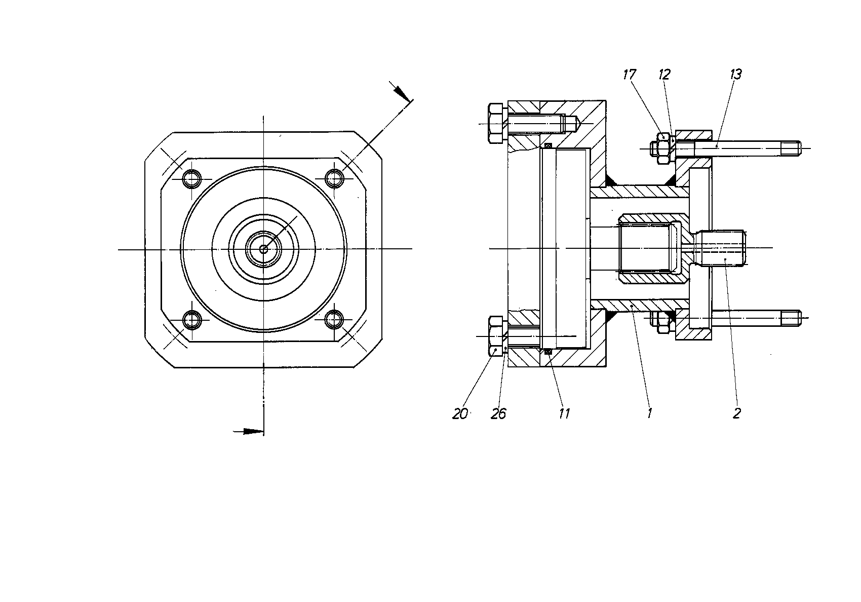 BELL HOUSING — Zeichnung