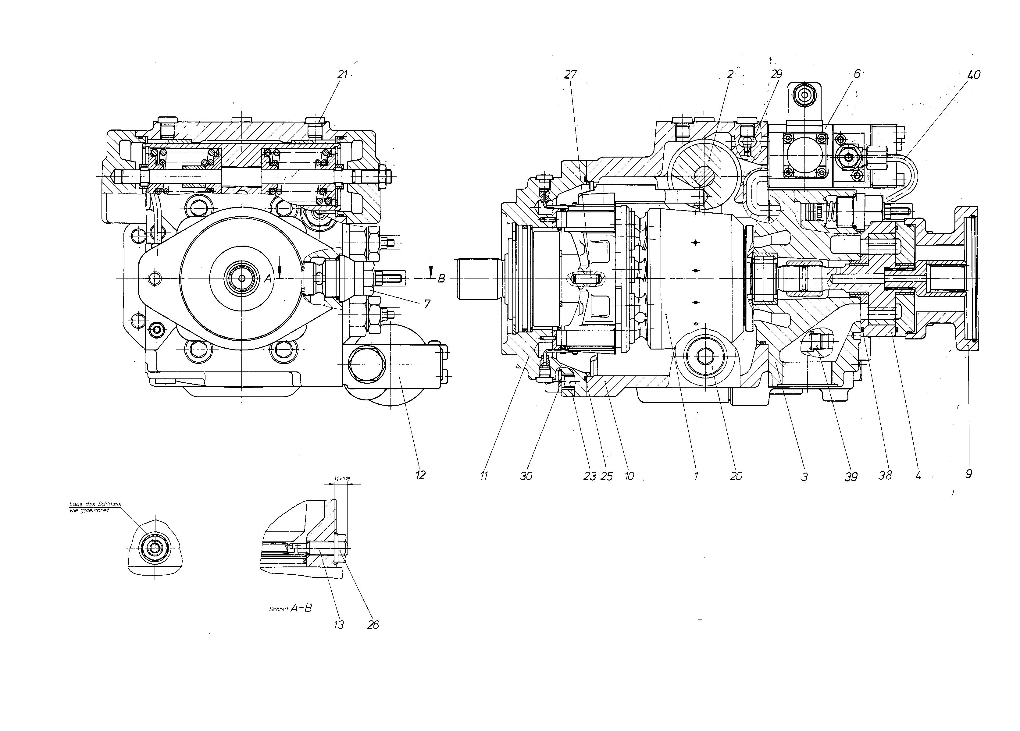 A4V71DA2.0R1G5A1A-S — Zeichnung
