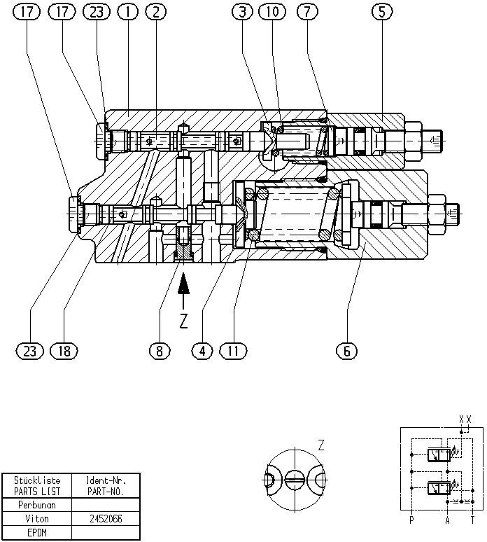 CONTROL VALVE — Zeichnung
