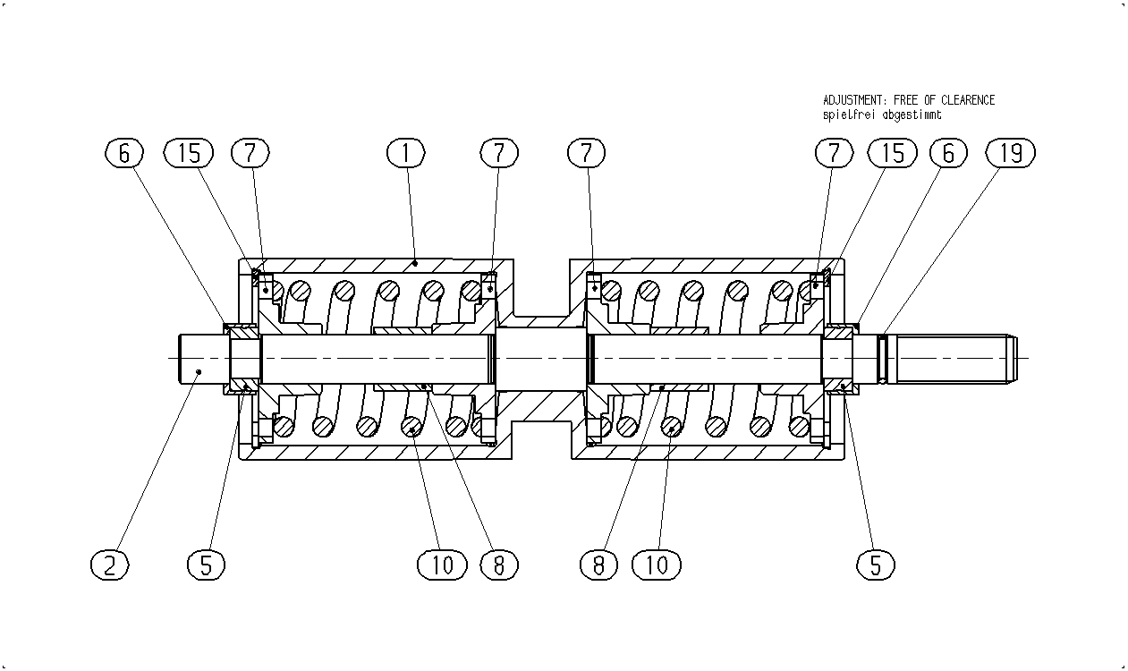 POSITIONING PISTON — Zeichnung