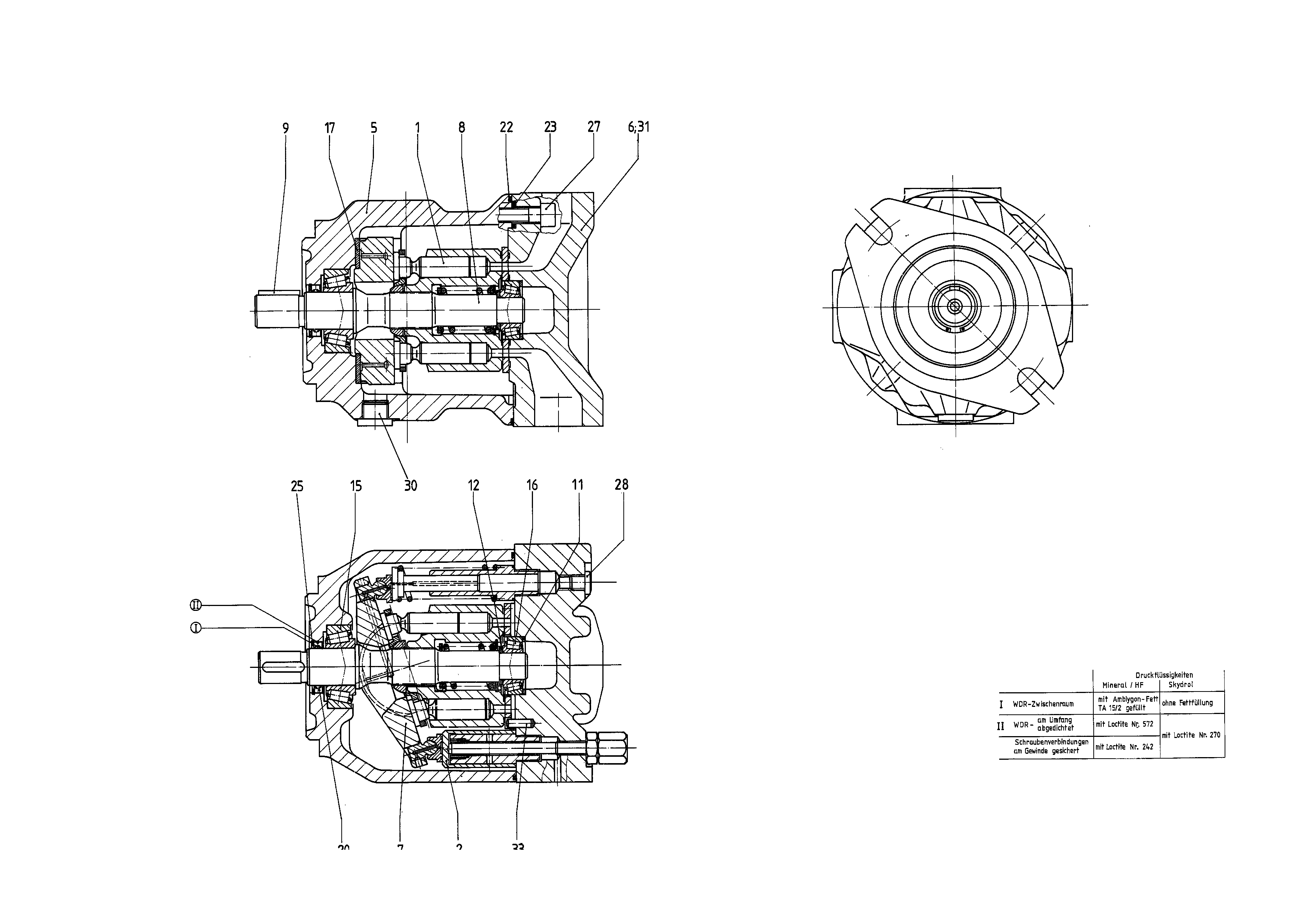 G A10VSO 28 OV /31R-EPA12N00 — Zeichnung