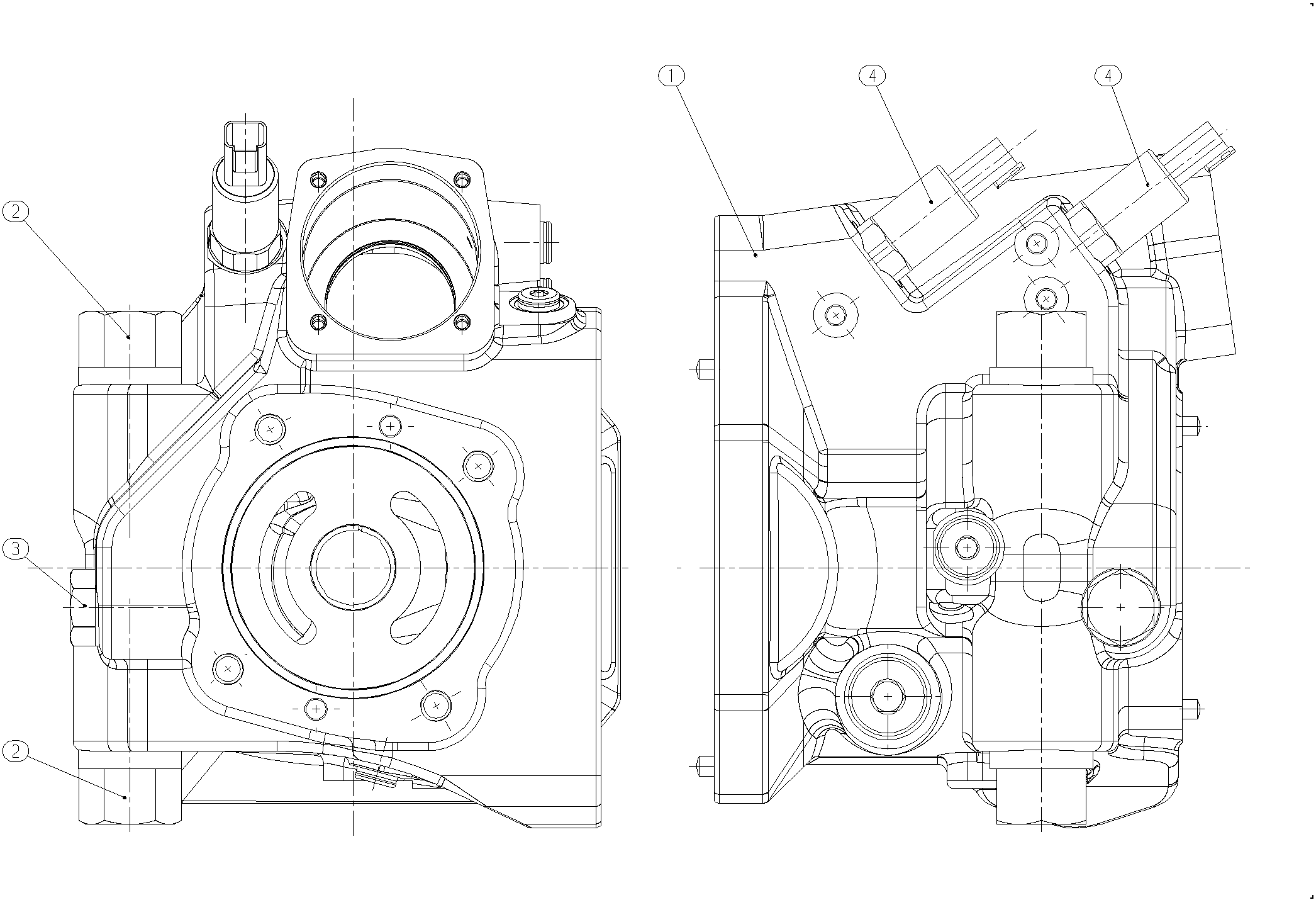 PUMP HOUSING — Zeichnung