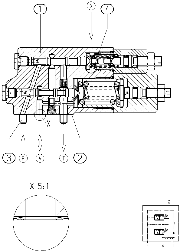 CONTROL VALVE — Zeichnung