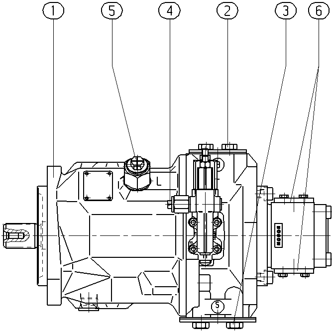 AL A10V O 71 DRG /31R-VSC12G20 -SO277 — Zeichnung