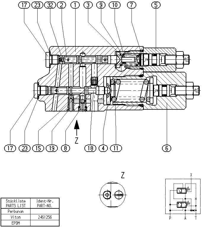 CONTROL VALVE — Zeichnung