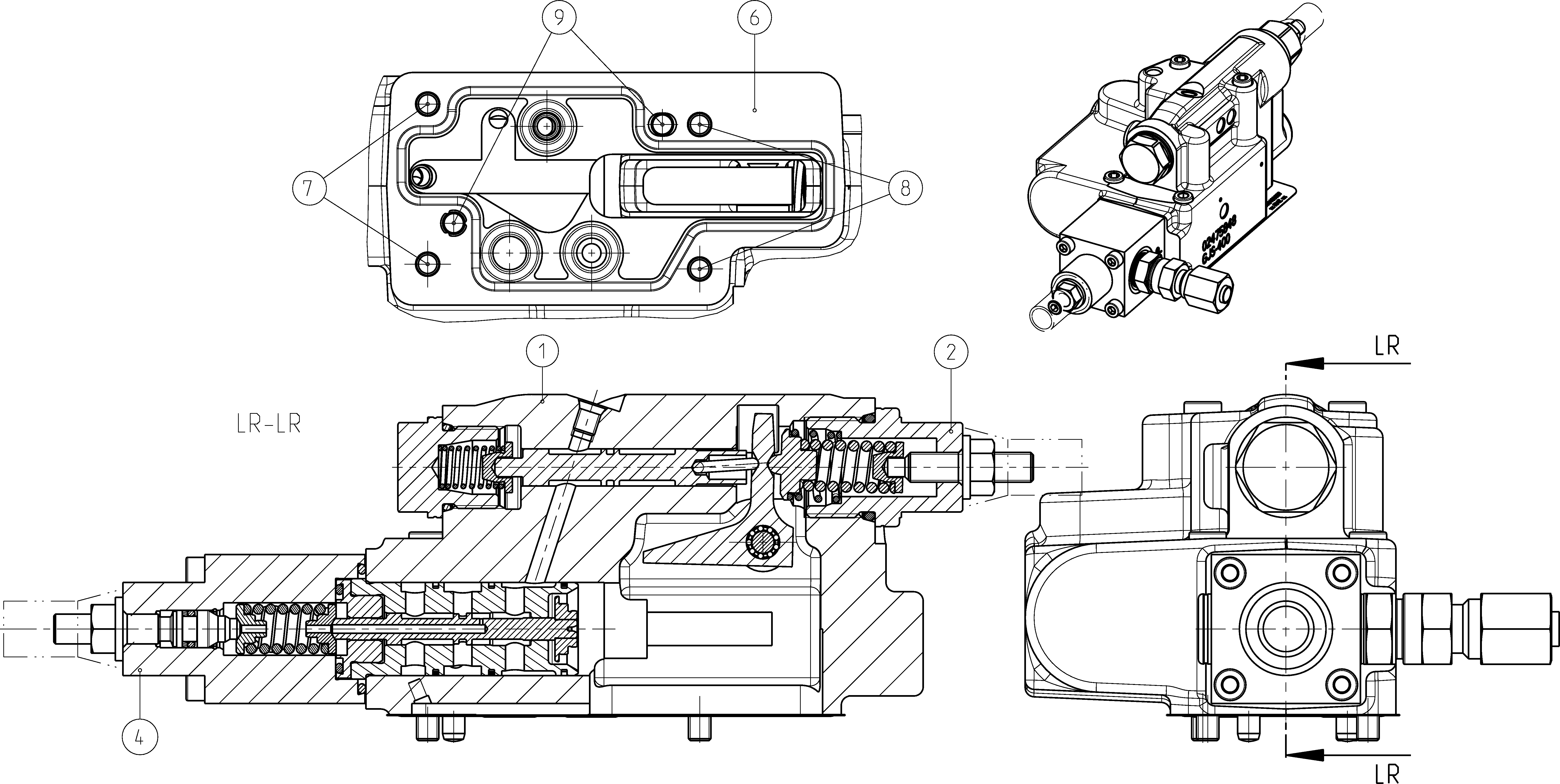 CONTROL VALVE — Zeichnung