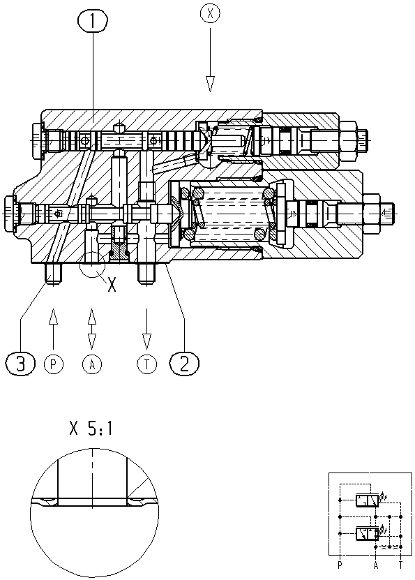 CONTROL VALVE — Zeichnung