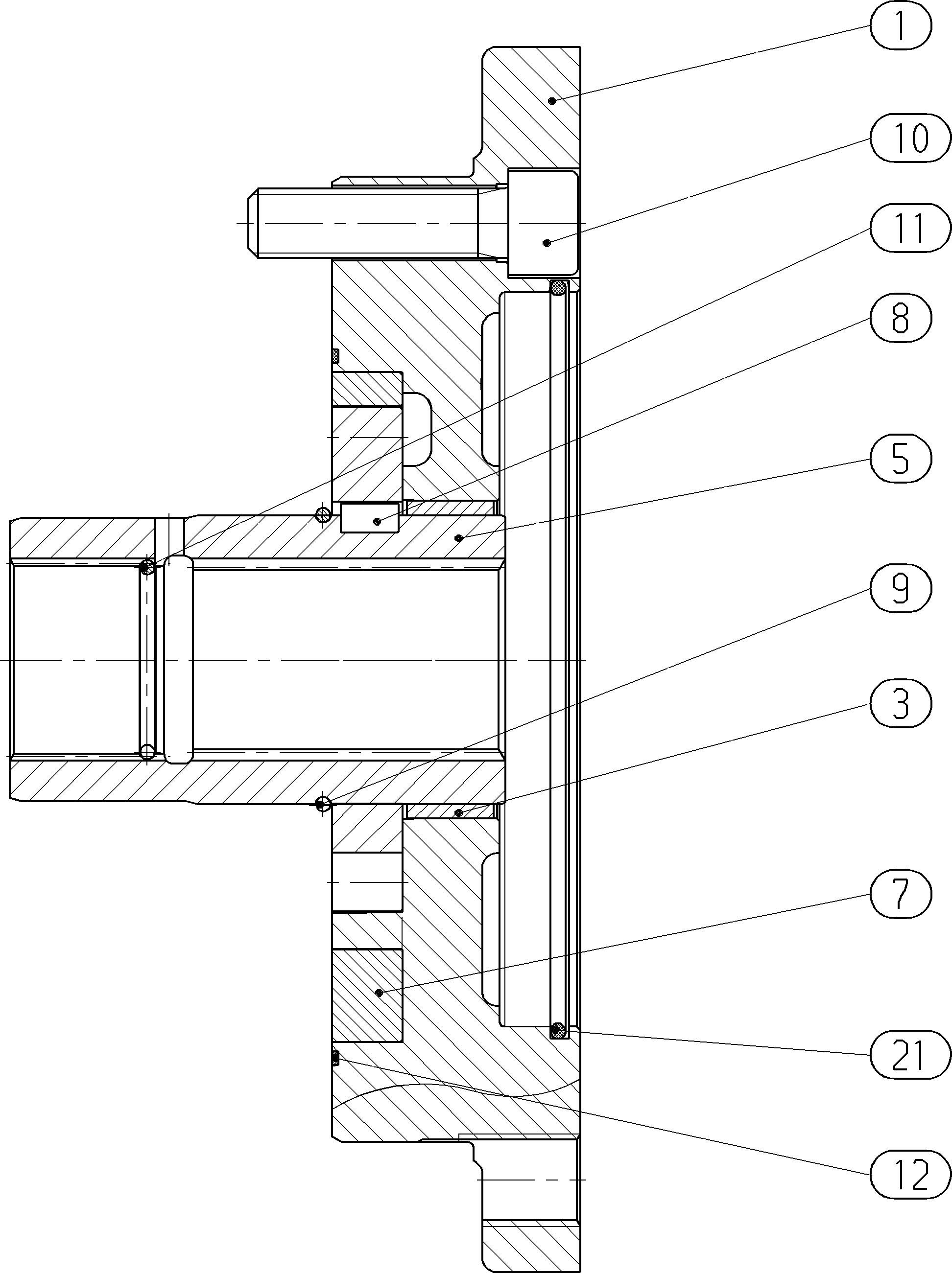 INTERNAL GEAR PUMP — Zeichnung