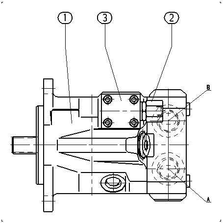 AA10VM28HZ/52W1-VRC66N000-S1091 — Zeichnung