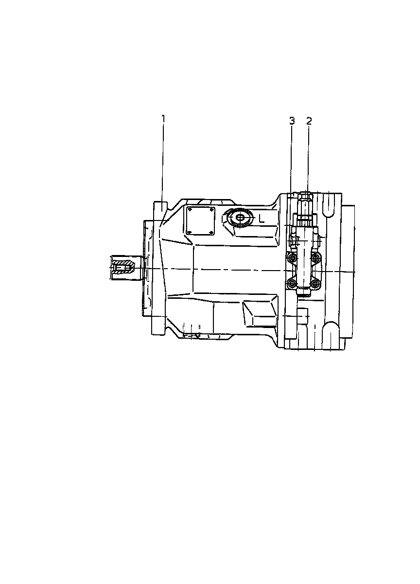A A10V O 71 DFR1/31R-PSC62K04 -SO150 — Zeichnung