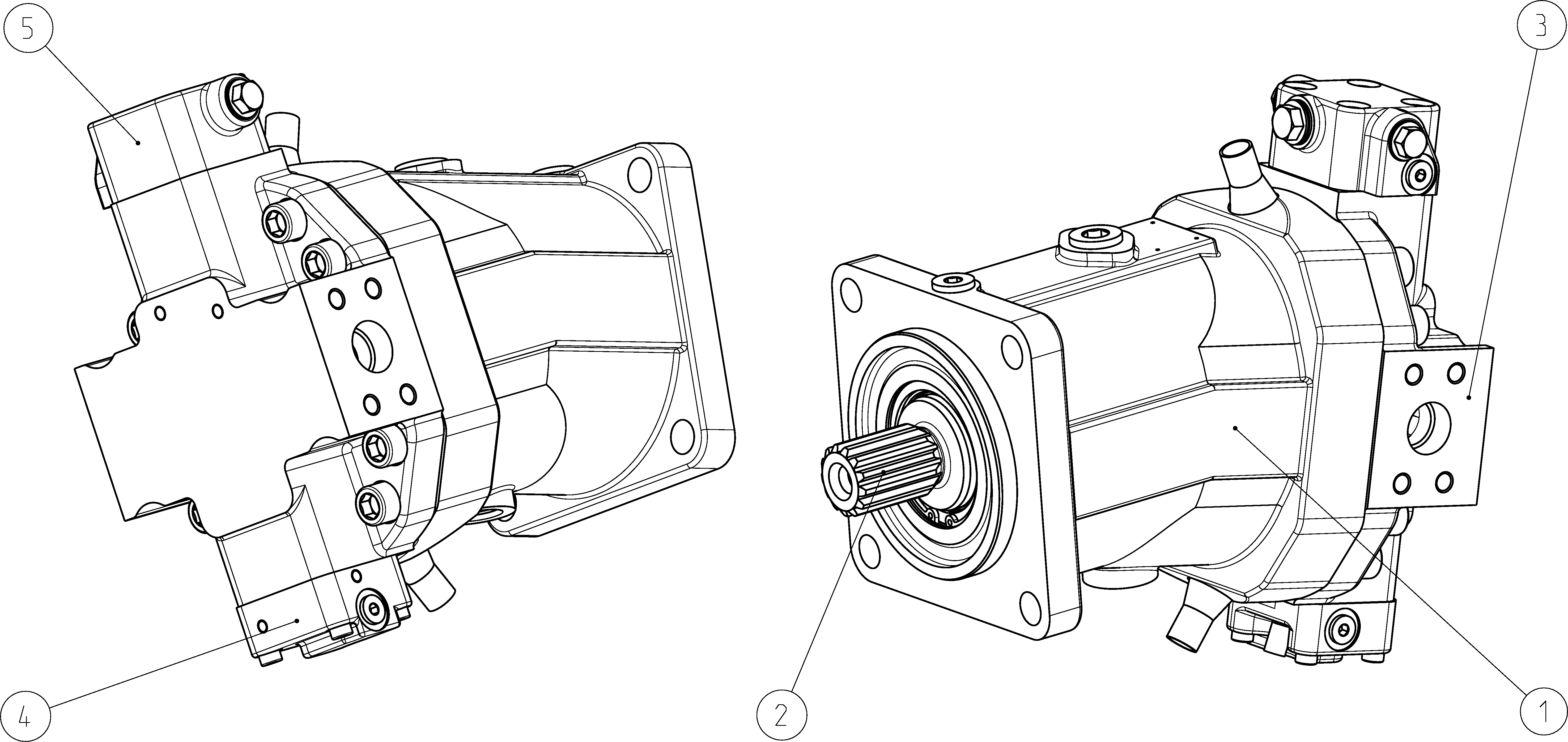 AA6VM160HA1/63W-VSD52700A — Zeichnung