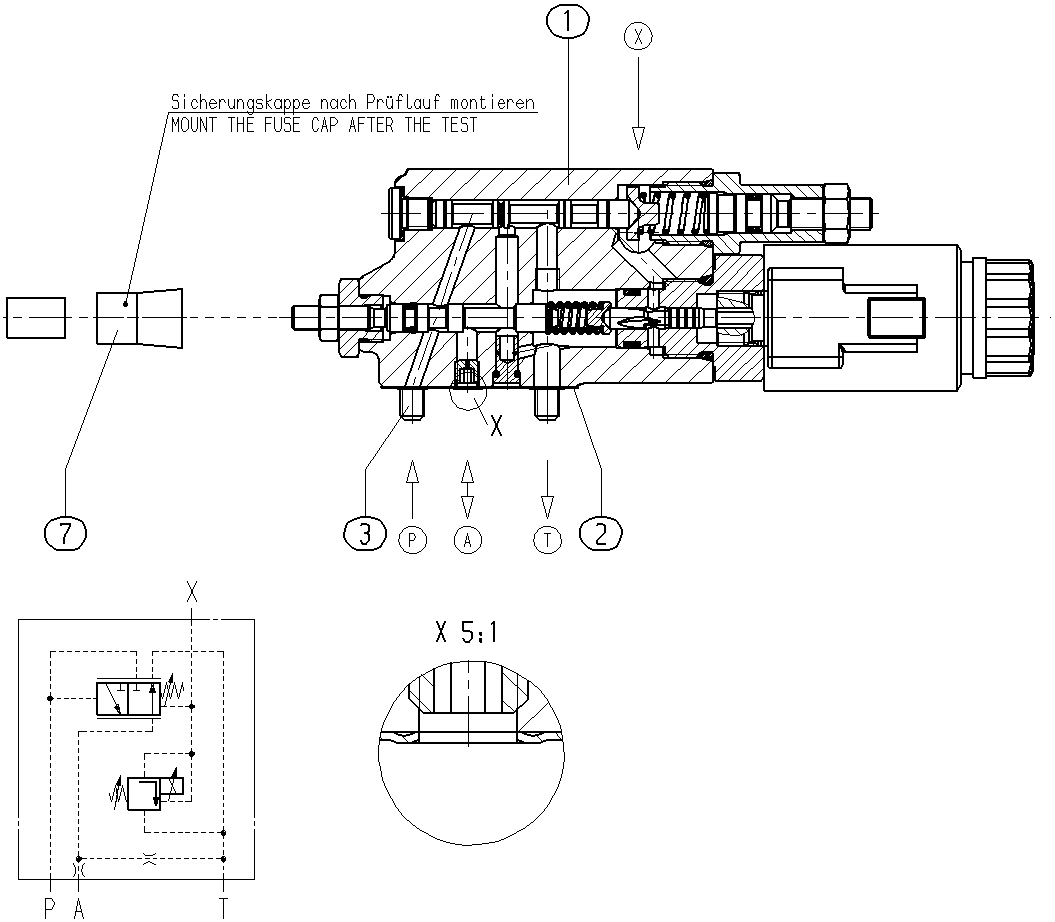 CONTROL VALVE — Zeichnung